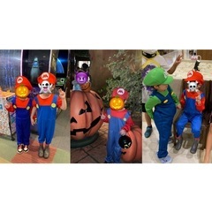 マリオ❤️子供ハロウィンコスプレの画像