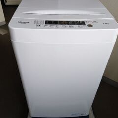 美品 2022年式 4.5kg洗濯機  配達無料の画像