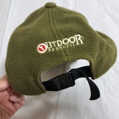 OUTDOOR　アウトドア　58cm　サイズ調整有　フリース生地　冬用の画像