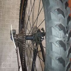 自転車店から出品です。　　2年使用のマウンテンバイク風の自転車の画像