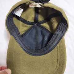 OUTDOOR　アウトドア　58cm　サイズ調整有　フリース生地　冬用の画像