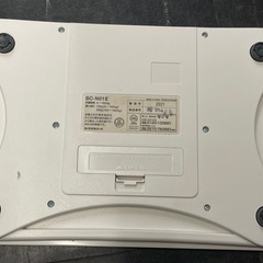 【中古】¥1,300 タニタ　ヘルスメーター　体重計【IJ01】の画像