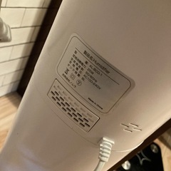 ※引き取り8L タワー型　AL-BCO-1　超音波式加湿器　ホワイト スリム 除菌機能付き　ノムラ の画像