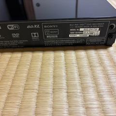 SONY ブルーレイディスク／DVDレコーダー　BDZ-ZW1700 2019年製の画像