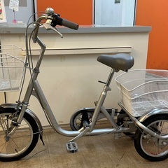 ＜超美品車＞ミムゴ・SWING CHARLIE・スィングチャーリー ロータイプ・三輪自転車 シルバーの画像