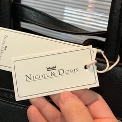 2510-033  NICOLE&DORIS ハンドバッグ 2way 中古美品の画像