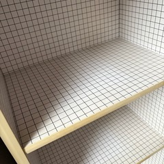 お話し中！収納棚　の画像