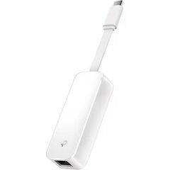 【新品】USB ギガビット有線LANアダプター（中古フラットLANケーブル4.2m付）の画像