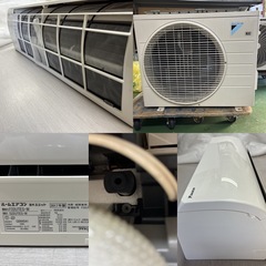 I539 🌈 ジモティー限定価格♪ DAIKIN 2.2kw エアコン おもに6畳用 ⭐ 動作確認済 ⭐ クリーニング済の画像