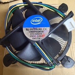 CORE i5-4690(CPU)と純正ファンの画像