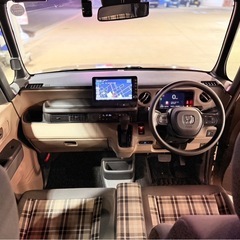 2024年式、新型N BOXジョイ、1000キロ、パーワスライドドア、ナビ、テレビ、バックカメラ、ドライブレコード、綺麗の画像