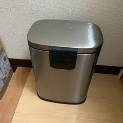 ステンレス　ゴミ箱の画像