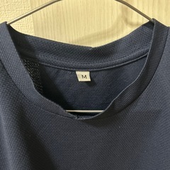 #Tシャツ #半袖 ネイビー ポケット付き シンプル 無地の画像