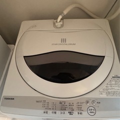 TOSHIBA 洗濯機 10/5までの画像
