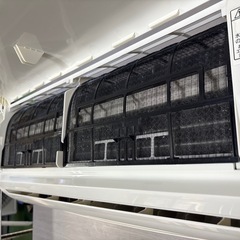 I737 🌈 ジモティー限定価格♪ Panasonic 2.2kw エアコン おもに6畳用 ⭐ 動作確認済 ⭐ クリーニング済の画像
