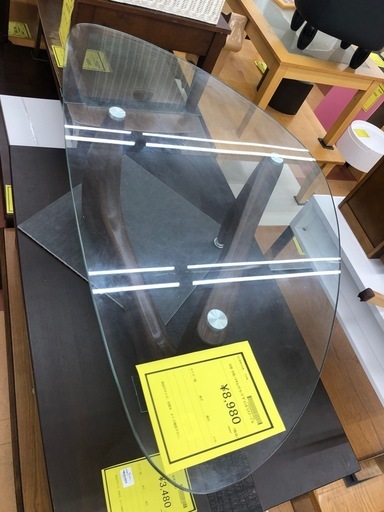 ★限定SALE20%OFF★《尼崎市/リサイクルショップドリーム次屋店》イサムノグチ　デザインガラステーブル☆尼崎市若王寺☆