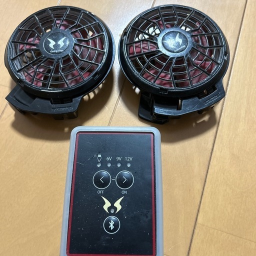 ファンとバッテリーセット