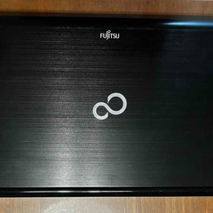 富士通 LIFEBOOK Windows10 SSD Office バッテリー82％の画像