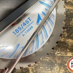 【久留米】【引き取り限定】【中古美品】makita マキタ CS001GZ 充電式チップソーカッタ 185mm 40Vmax用 回転数:3,500min-1 ※本体のみの画像