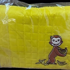 新品　おさるのジョージ  Keep Heat & Keep Cold  CUILT CARRY BAG   キルトキャリーバッグ イェローの画像
