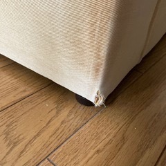1人用ソファ　黄色　の画像