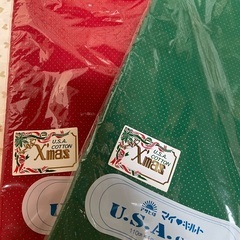 🎄🎅新品未開封🇺🇸USAコットン🌲クリスマス生地　手芸ハンドメイド多数あります🧵の画像