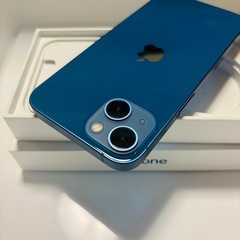 iPhone13Blue128GB SIMフリーの画像