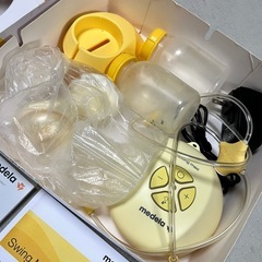 電動搾乳機 medela メデラ swing maxi スイング ダブル ポンプの画像