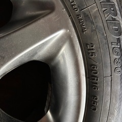 トヨタ純正アリスト225/55R16 4本の画像