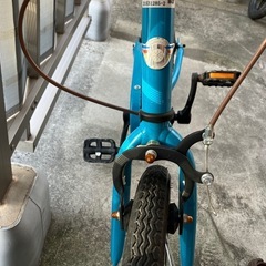 幼児用自転車 people  青 14インチ 手渡し可 足立区 の画像