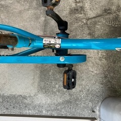 幼児用自転車 people  青 14インチ 手渡し可 足立区 の画像