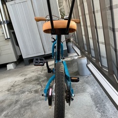 幼児用自転車 people  青 14インチ 手渡し可 足立区 の画像