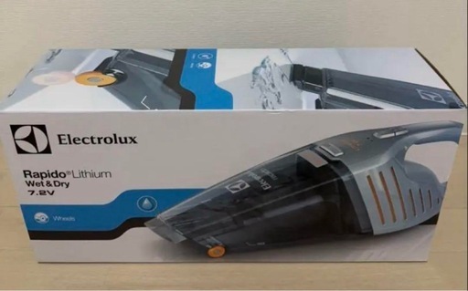 ✨新品未使用✨掃除機　エレクトロラックス ラピード・リチウム ウェットアンドドライ ZB6106WD