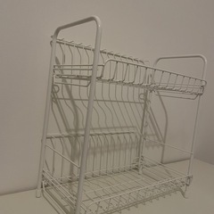 ニトリの水切りラック（中古品）の画像