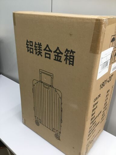 ?新品・未開封 [Voxkin] スーツケース アルミ合金ボディ キャリーケース TSAロック 機内持ち込み オールアルミ合金 大型 