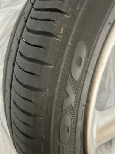 ラパンss純正ホイールタイヤ4本セット(専用ナット付き) 