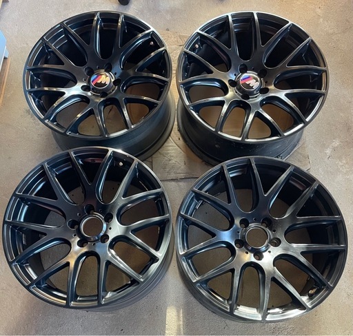 ブルックベルク　19インチアルミホイール　PCD120 BMW等に　（只今お話し中）