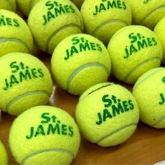 DUNLOP St.JAMES(セントジェームス)他　硬式テニスボール45個の画像