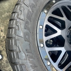 タイヤホイールセット　4WD 6穴139.7 ランクル　ハイラックス　など
の画像