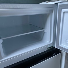 中古美品　2023年ハイセンスHisense 冷蔵庫 124L HR-B12E3W一人暮らしお勧めします の画像