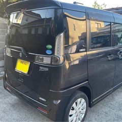 H25スペーシアカスタム黒 車検取立て エアコン修理済みの画像
