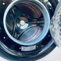 🌸SHARP ドラム式電気洗濯乾燥機  ES-S7E-WRの画像