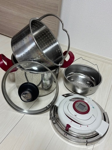 T-fal ティファール 6L 圧力鍋 クリプソアーチタイマー