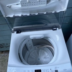 中古美品　ハイアール　HAIER全自動洗濯機　JW−U45EA 2023年製1人暮らしお勧めしますの画像