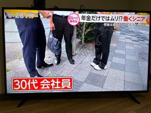 大画面液晶テレビ 2021年製 55インチ　55型