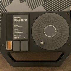 ナショナル ズボンプレッサー PANA PRESS NZ-386A 通電動作確認済み(無料)の画像