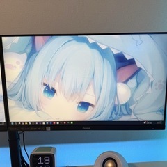 問い合わせ殺到してるためオンライン決済にします！早い者勝ちです！デュアルモニター 24インチ2枚セット＆モニターアームつき付きの画像