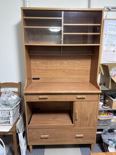 10月限定。【LOWYA】北欧風キッチン収納