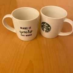 スタバマグカップ2個の画像