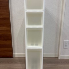 白　カラーボックス　スキマ用の画像